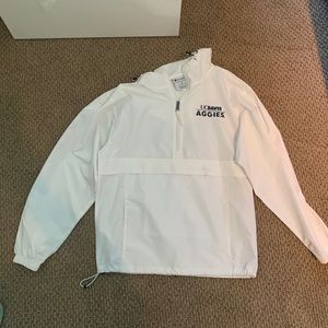UC Davis champion rain jacket